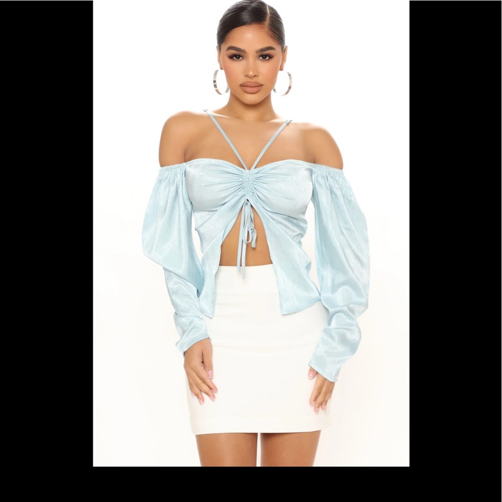 Slip Into My DM Satin Top